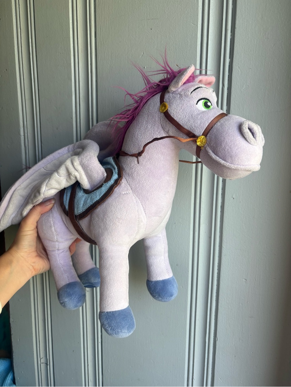 Disney Original Sophia The 1st Plush Purple Winged Horse Stuffed Toy - Kids Toys